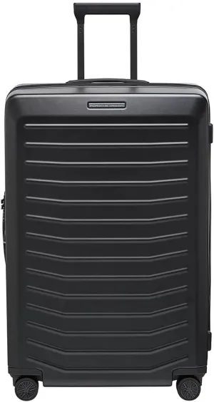 PORSCHE DESIGN 30 inch Expandable Spinner Luggage - Expandable Depth of 1.5" - Hardside Travel Suitcase - Roadster Collection - Black Matte