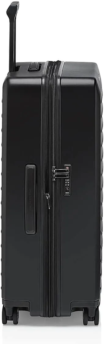 PORSCHE DESIGN 30 inch Expandable Spinner Luggage - Expandable Depth of 1.5" - Hardside Travel Suitcase - Roadster Collection - Black Matte