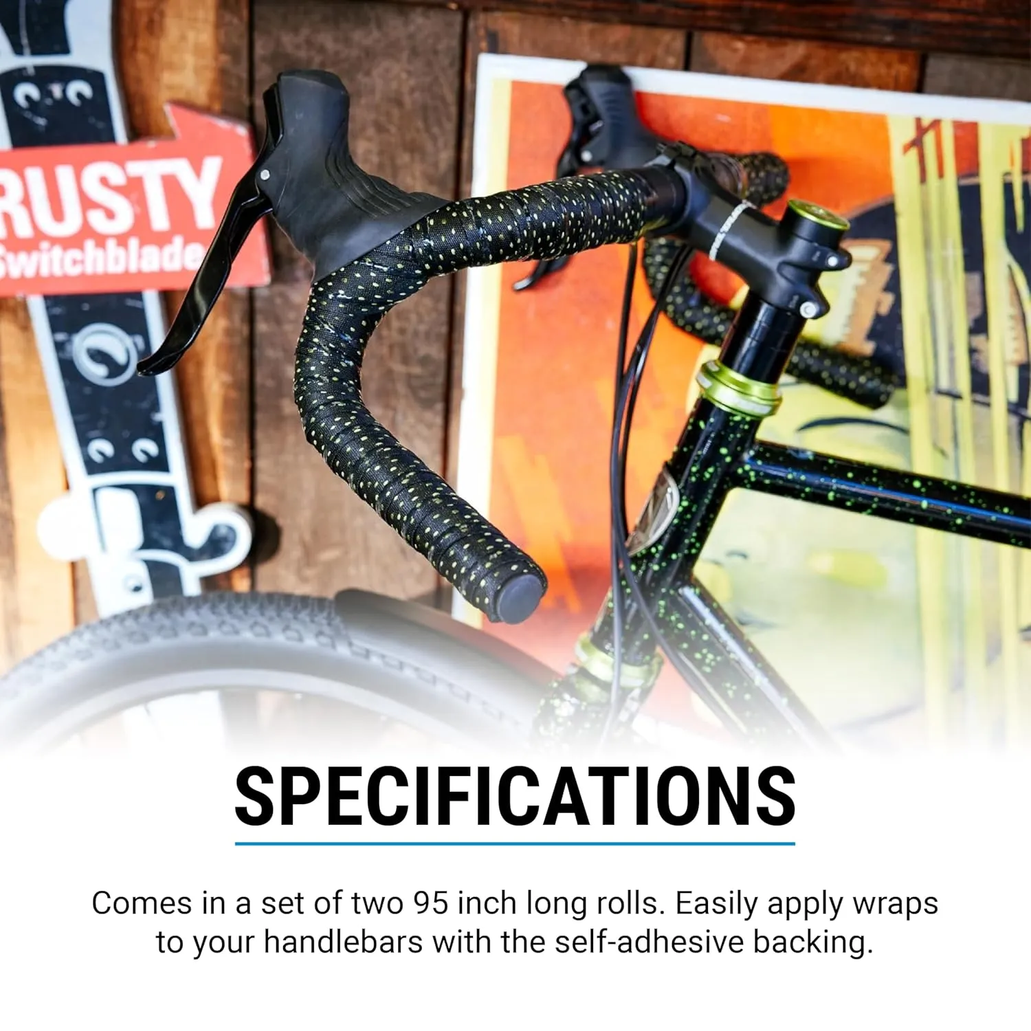 Portland Design Works PDW Wraps w/Silicone, Desert Speckles