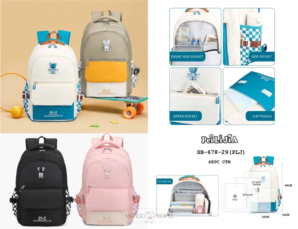 Premium Quality Backpack for School and College Students
