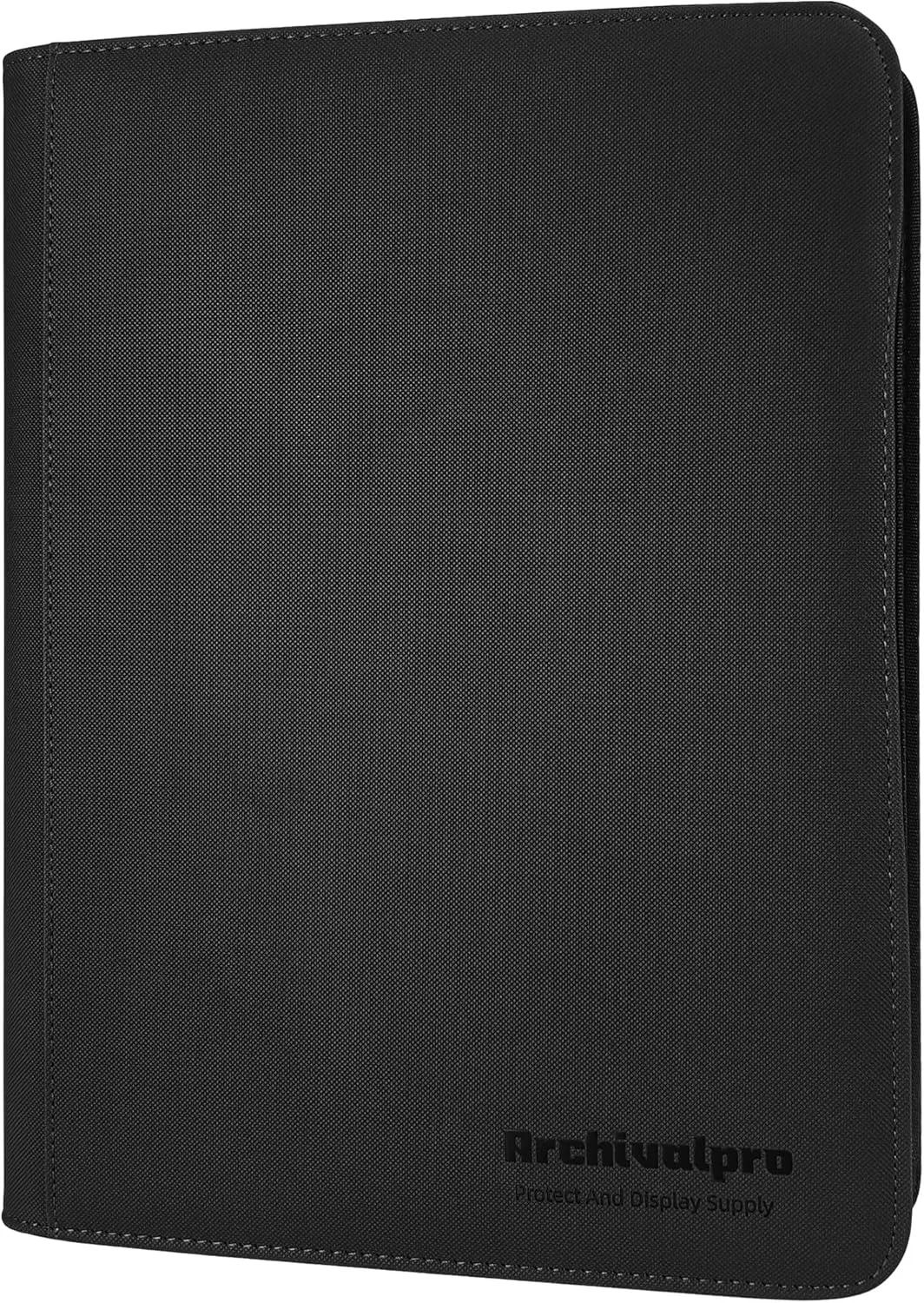 Premium Trading Card Collection Leather Binder, Holds 360 Cards,Card Holder Album with double side 9 Pocket/Page, 20 Pages(black)
