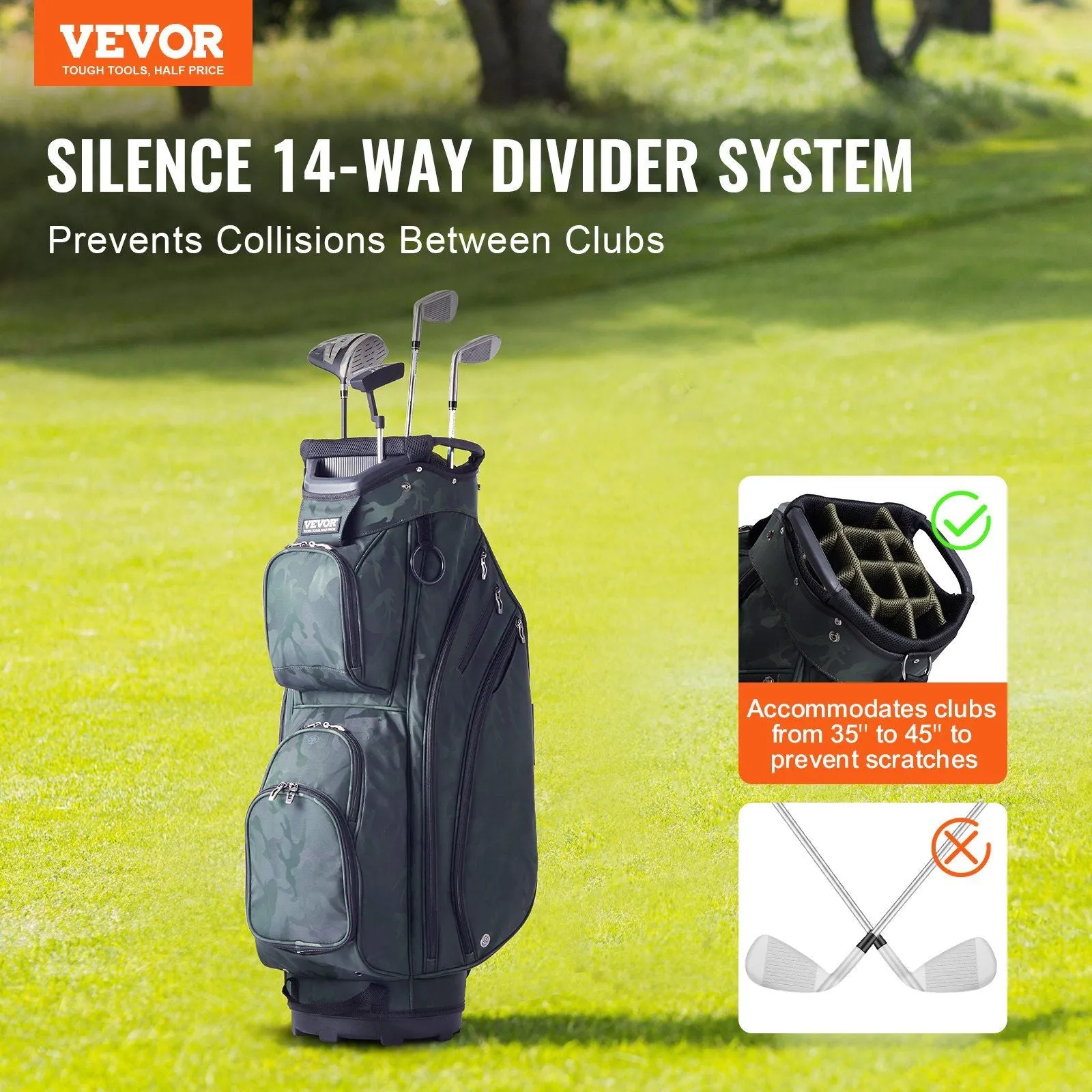 Premium Waterproof Golf Bag