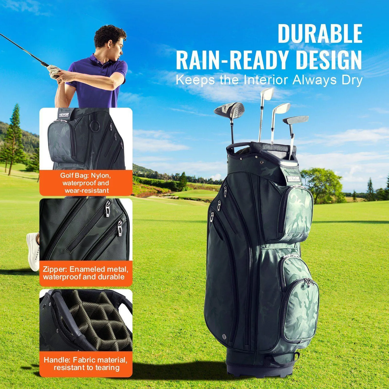 Premium Waterproof Golf Bag