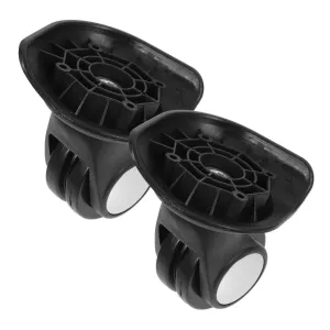 PRETYZOOM 1 Pair Replacement Luggage Wheels Swivel Suitcase Wheel Rollers for Easy Travel Compatibility Smooth Rolling Easy Install