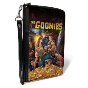 PU Zip Around Wallet Rectangle - THE GOONIES Treasure Movie Poster Group Pose