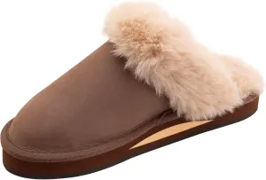 Rainbow Sandals Ladies Sunset Snugs - Premier Leather, Fleece Lined Slipper