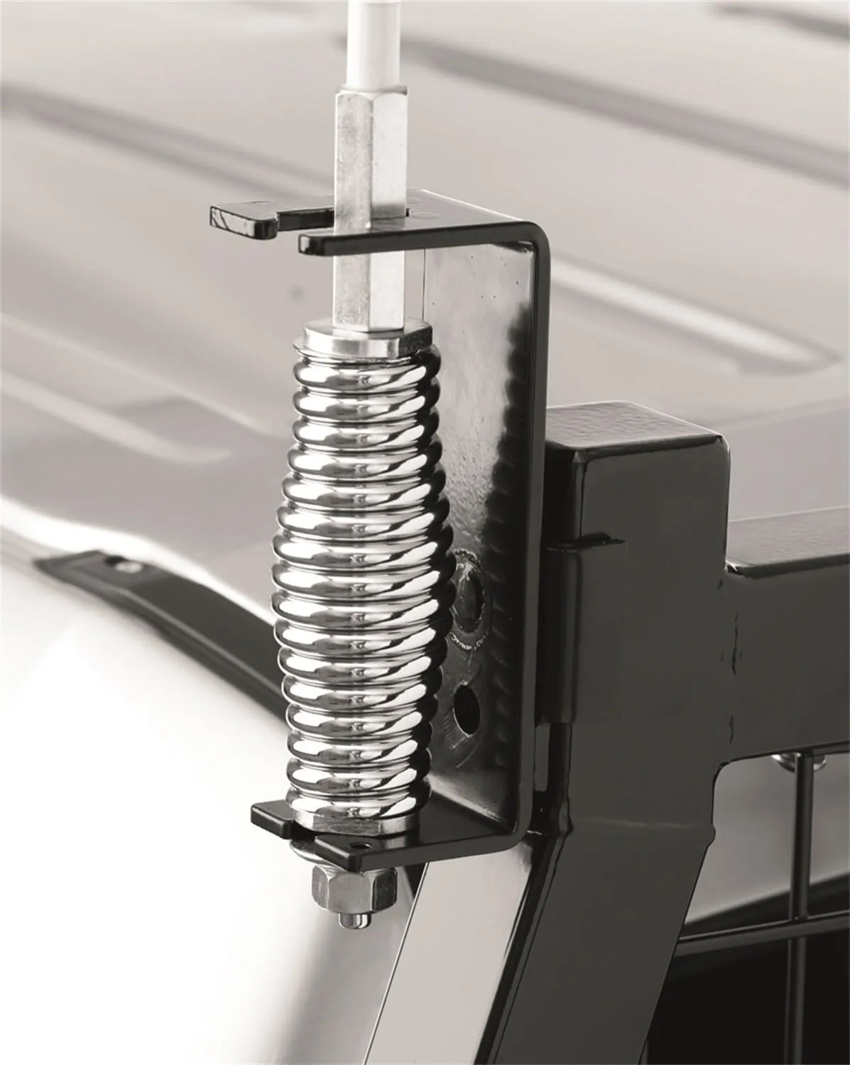 RealTruck Backrack Mining Whip Holder | Black, No Drill | 41008 | Universal w/Backrack Frame's