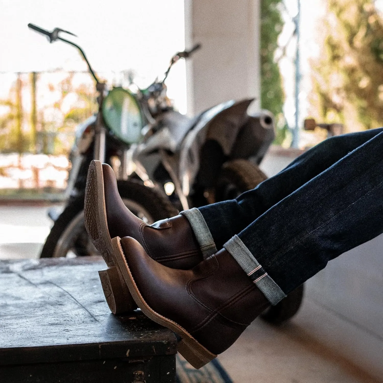 Red Wing Mens Pecos Full Grain Leather Boots