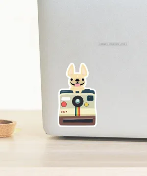 RETRO CAMERA - WATERPROOF VINYL STICKER