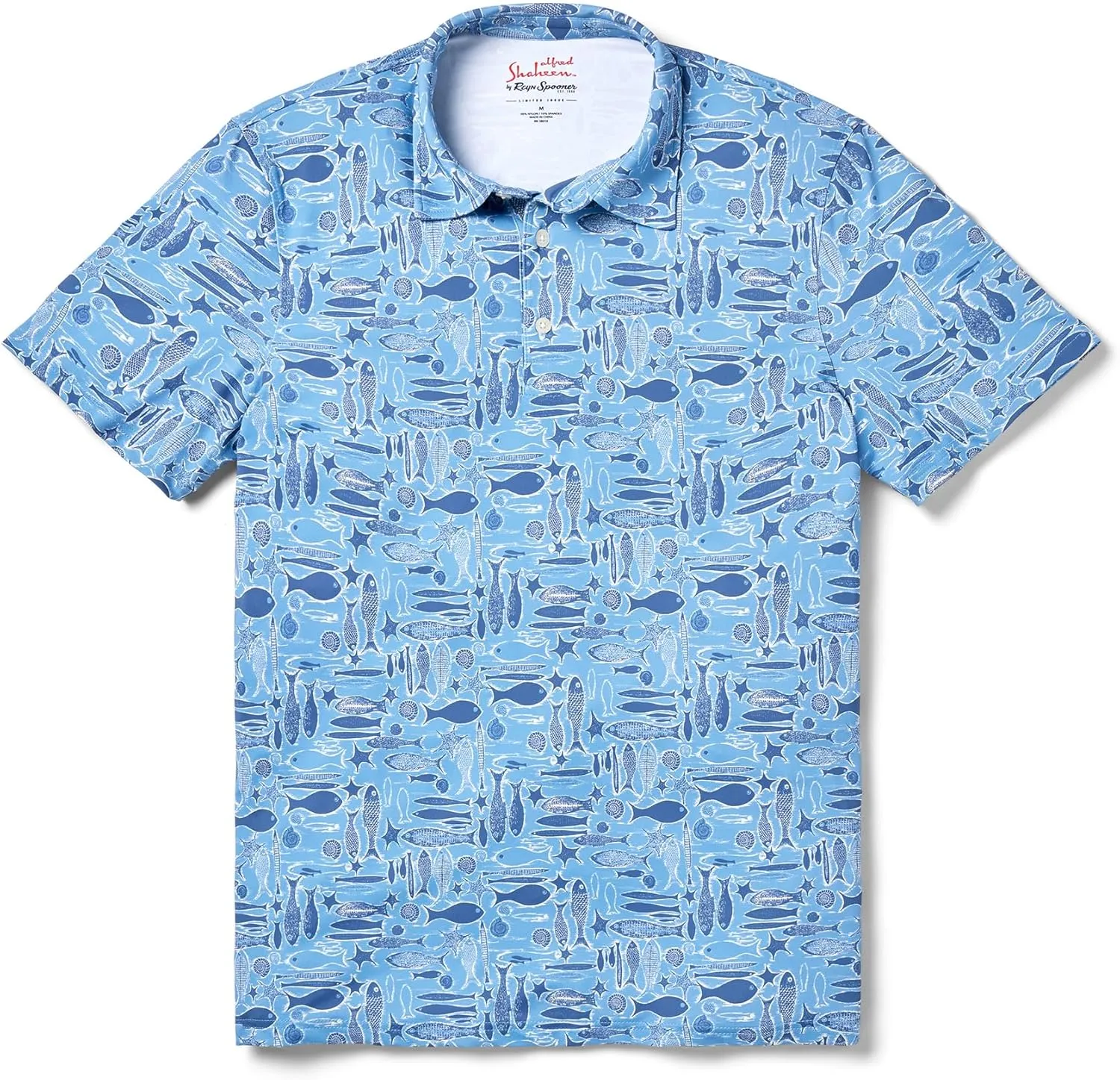 Reyn Spooner Men's Hawaiian Print Performance Polo