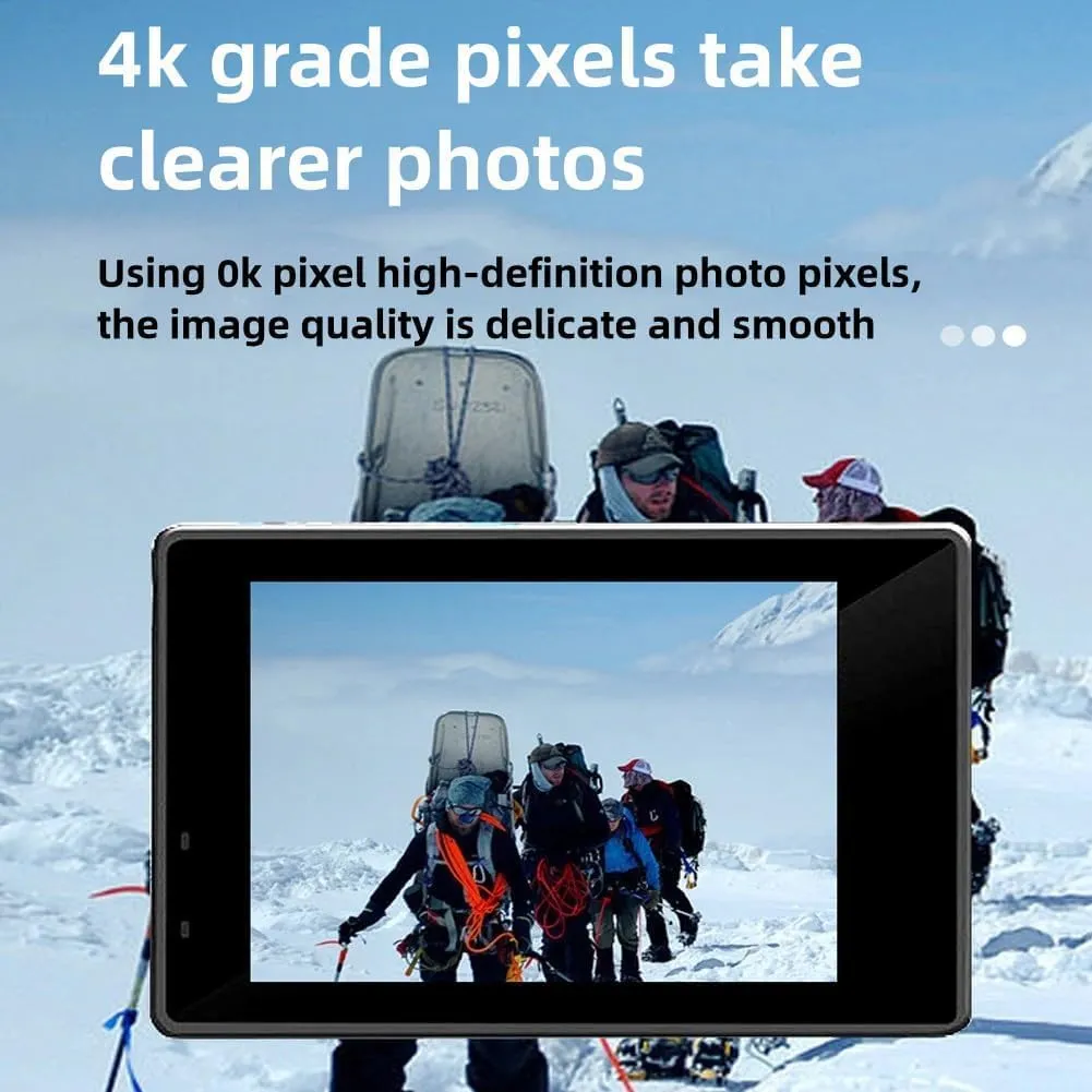 Roamix Vision  4K, Roamix Vision 4k Action Camera, 170 ° Ultra Wide Angle WiFi Camcorder, Outdoor Waterproof Sports Cameras for Photography and Diving Enthusiasts (2Pcs-D)