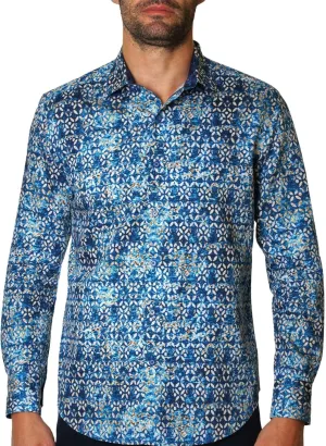 Robert Graham Men's Mezza Long Sleeve Woven Button Down Shirt