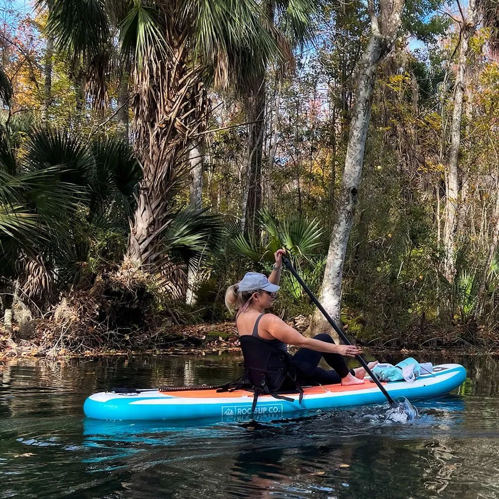 Roc Inflatable Stand Up Paddle Boards with Premium SUP Paddle Board Accessories, Wide Stable Design, Non-Slip Comfort Deck for Youth & Adults