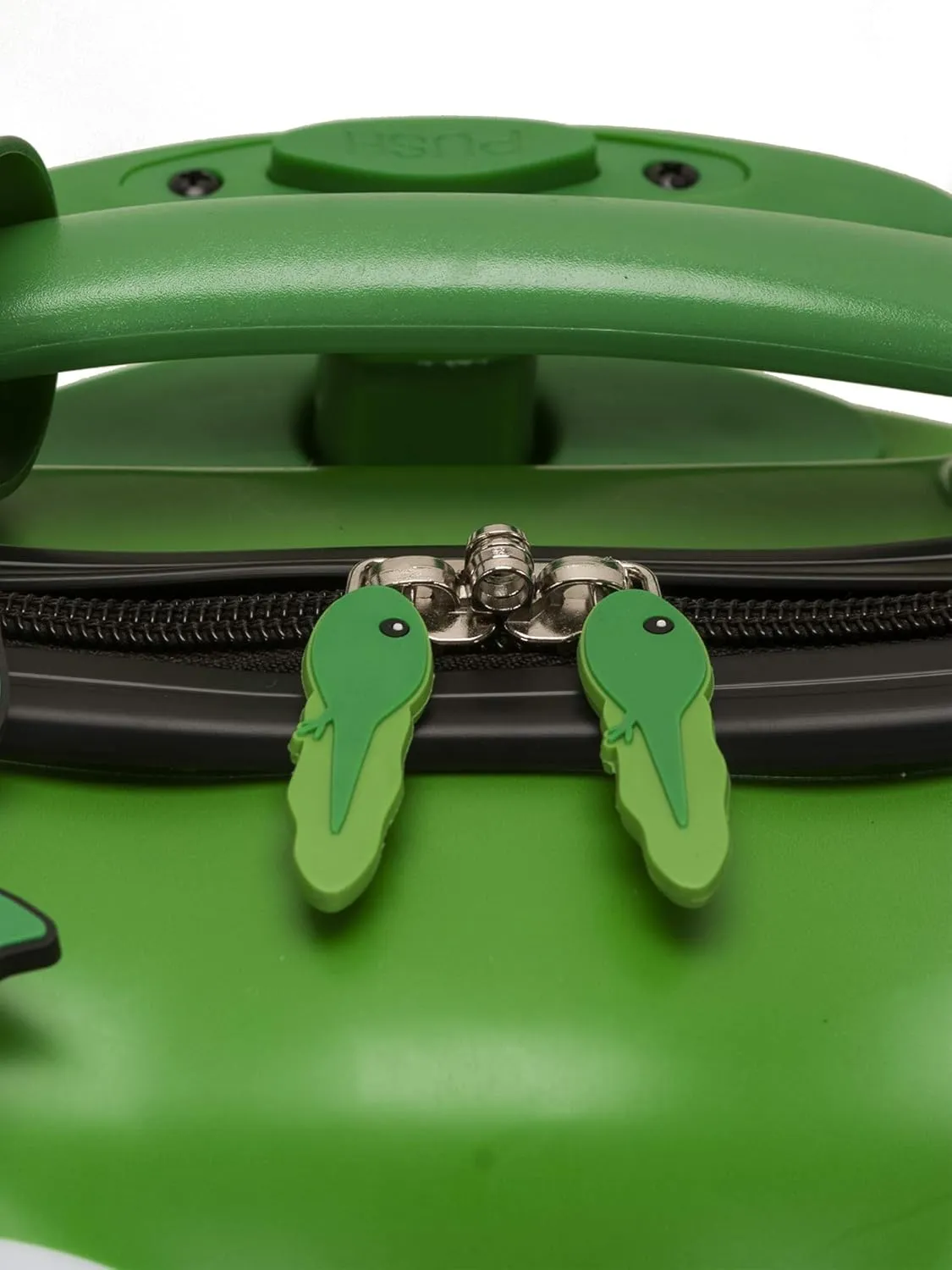 Rockland Jr. Kids' My First Hardside Spinner Luggage, Expandable, Frog, Carry-On 19-Inch