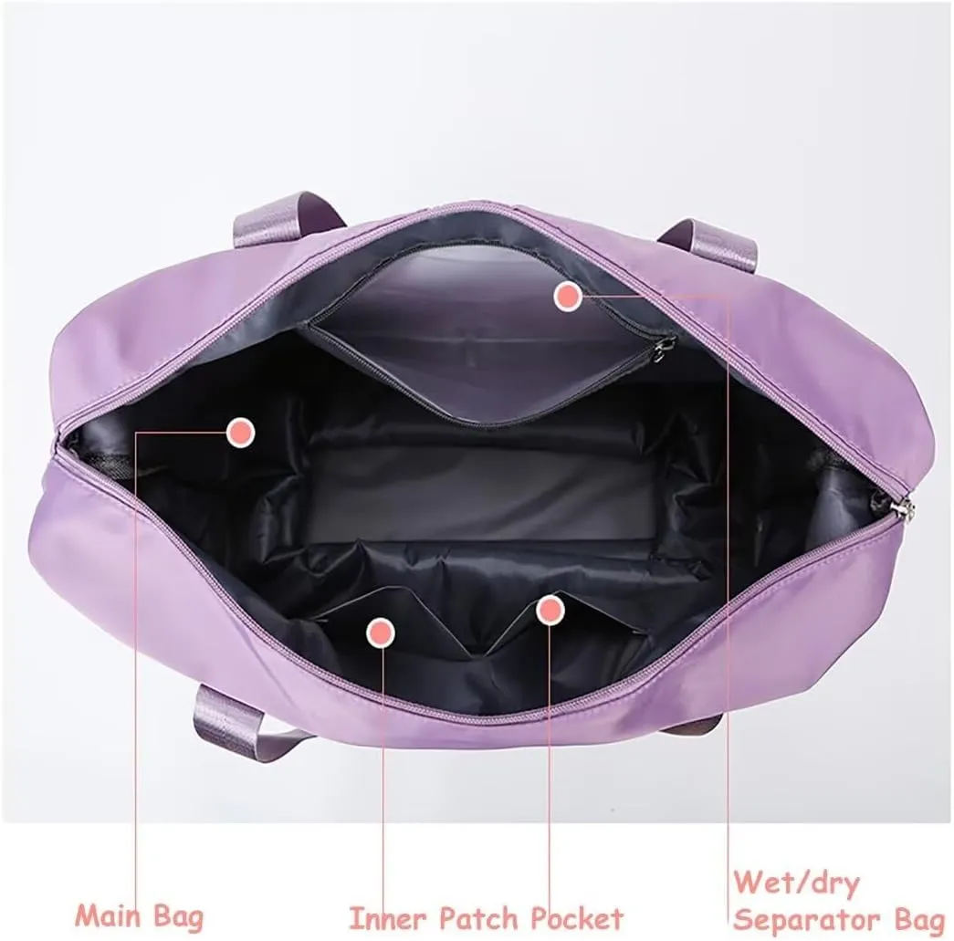 Rolling Duffel Bag with Wheels, Large Capacity Foldable Travel Bag with Detachable Wheels, Rolling Luggage Carry On Bag Foldable Expandable Duffel Bag for Travel or Business Trip(Black)