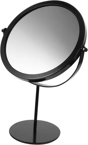 Rotating Vanity Mirror hroom Mirror Rotating Mirror Desk Cosmetic Mirror Metal Makeup Mirror Travel Mirror