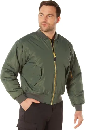 Rothco Enhanced Nylon MA-1 Flight Jacket - Classic Style