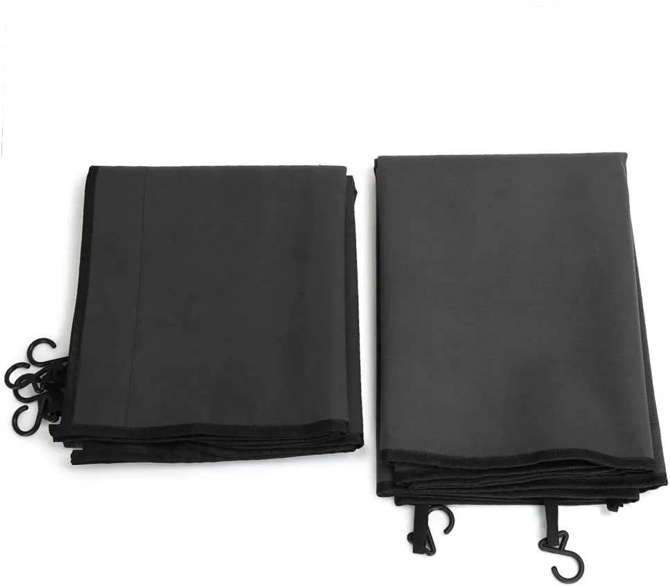 RUPSE 3 Pcs Fender Protectors for Mechanics,Microfiber Leather Car Fender Cover Mats Pads,Mechanic Magnetic Fender Protector Mat with Hooks