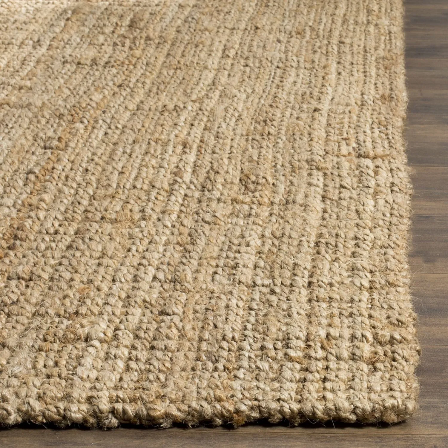 SAFAVIEH Natural Fiber Collection Accent Rug Rectangle - 2' x 3', Natural, Handmade Farmhouse Jute, Ideal for High Traffic Areas in Entryway, Living Room, Bedroom (NF747A)