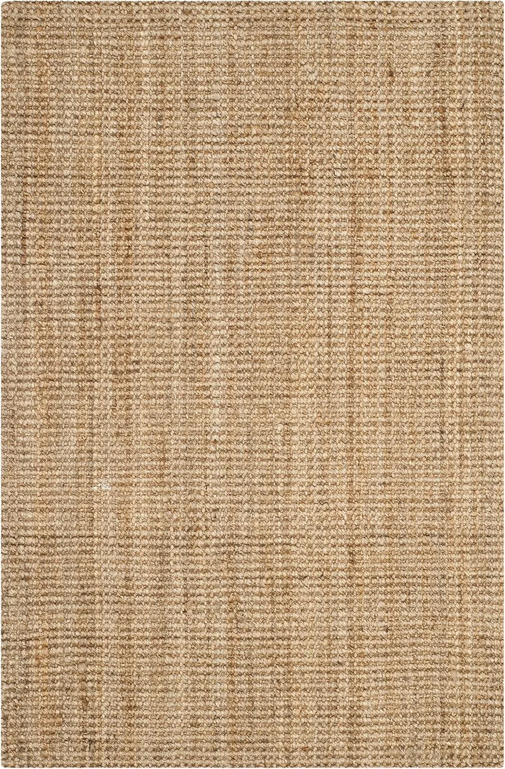 SAFAVIEH Natural Fiber Collection Accent Rug Rectangle - 2' x 3', Natural, Handmade Farmhouse Jute, Ideal for High Traffic Areas in Entryway, Living Room, Bedroom (NF747A)