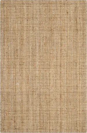 SAFAVIEH Natural Fiber Collection Accent Rug Rectangle - 2' x 3', Natural, Handmade Farmhouse Jute, Ideal for High Traffic Areas in Entryway, Living Room, Bedroom (NF747A)