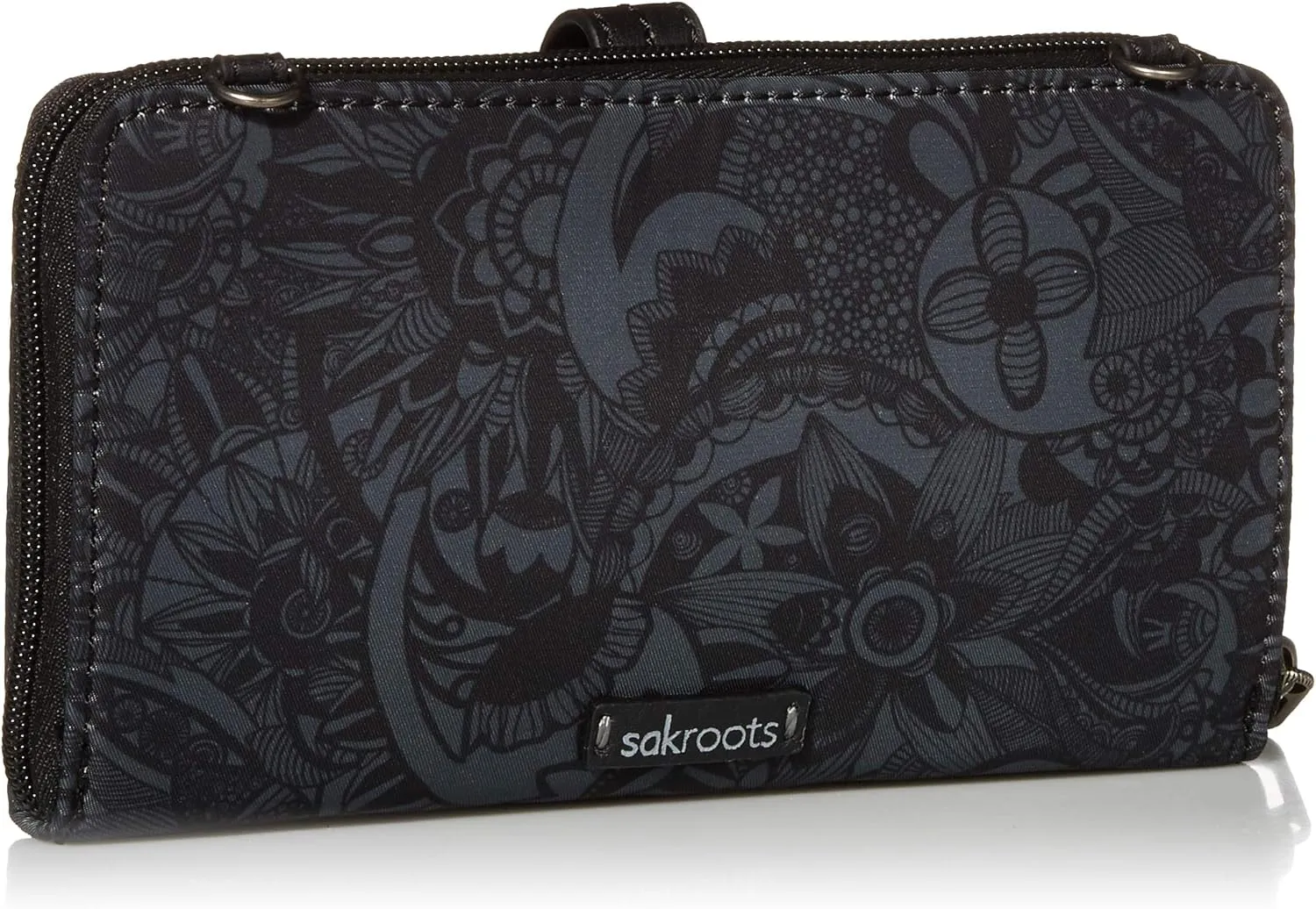 Sakroots Artist Circle Smartphone Crossbody in Eco Twill, Detachable Wristlet Strap