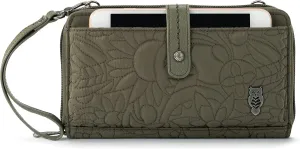 Sakroots Artist Circle Smartphone Crossbody in Eco Twill, Detachable Wristlet Strap