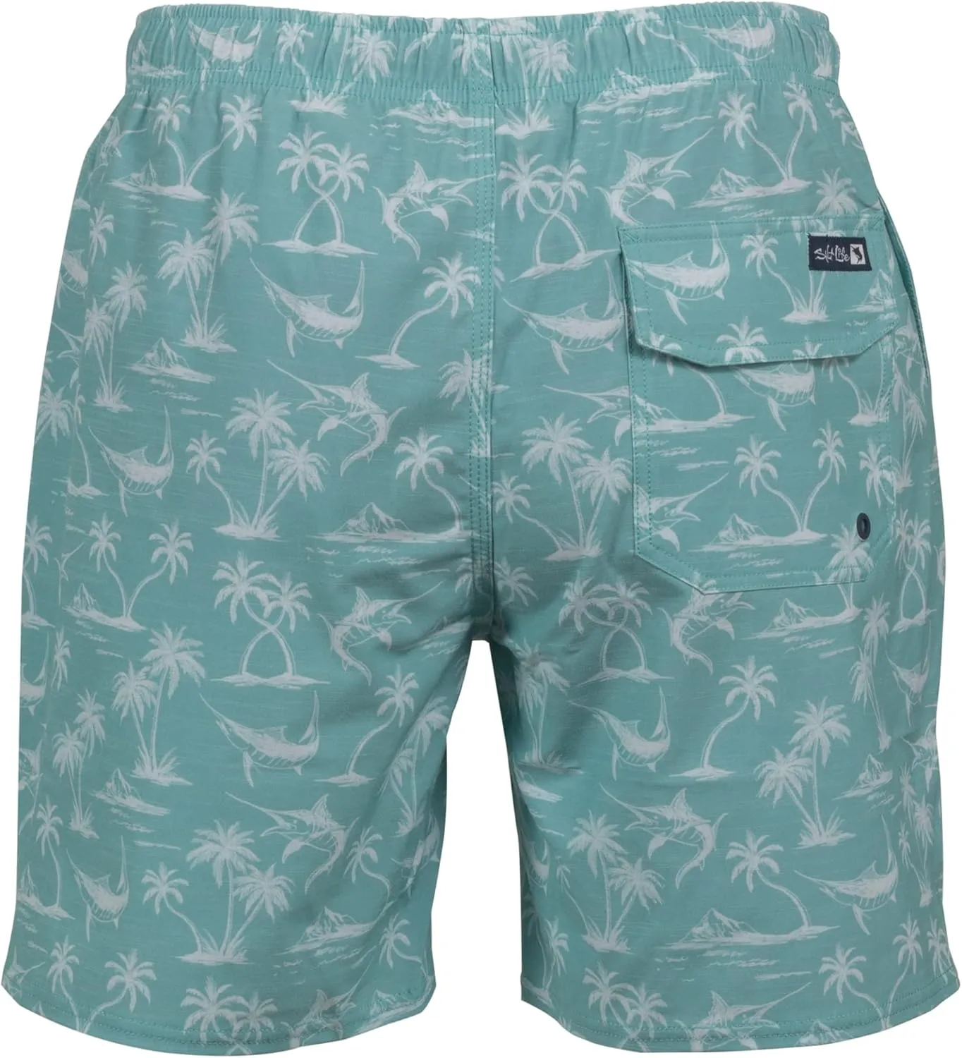 Salt Life Men's Marlin Terrain Boardshort