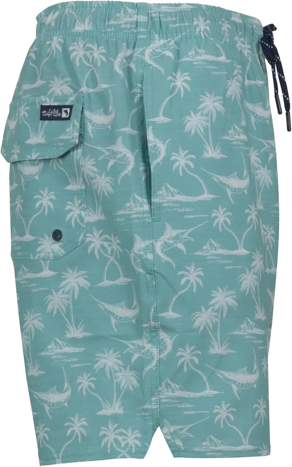 Salt Life Men's Marlin Terrain Boardshort