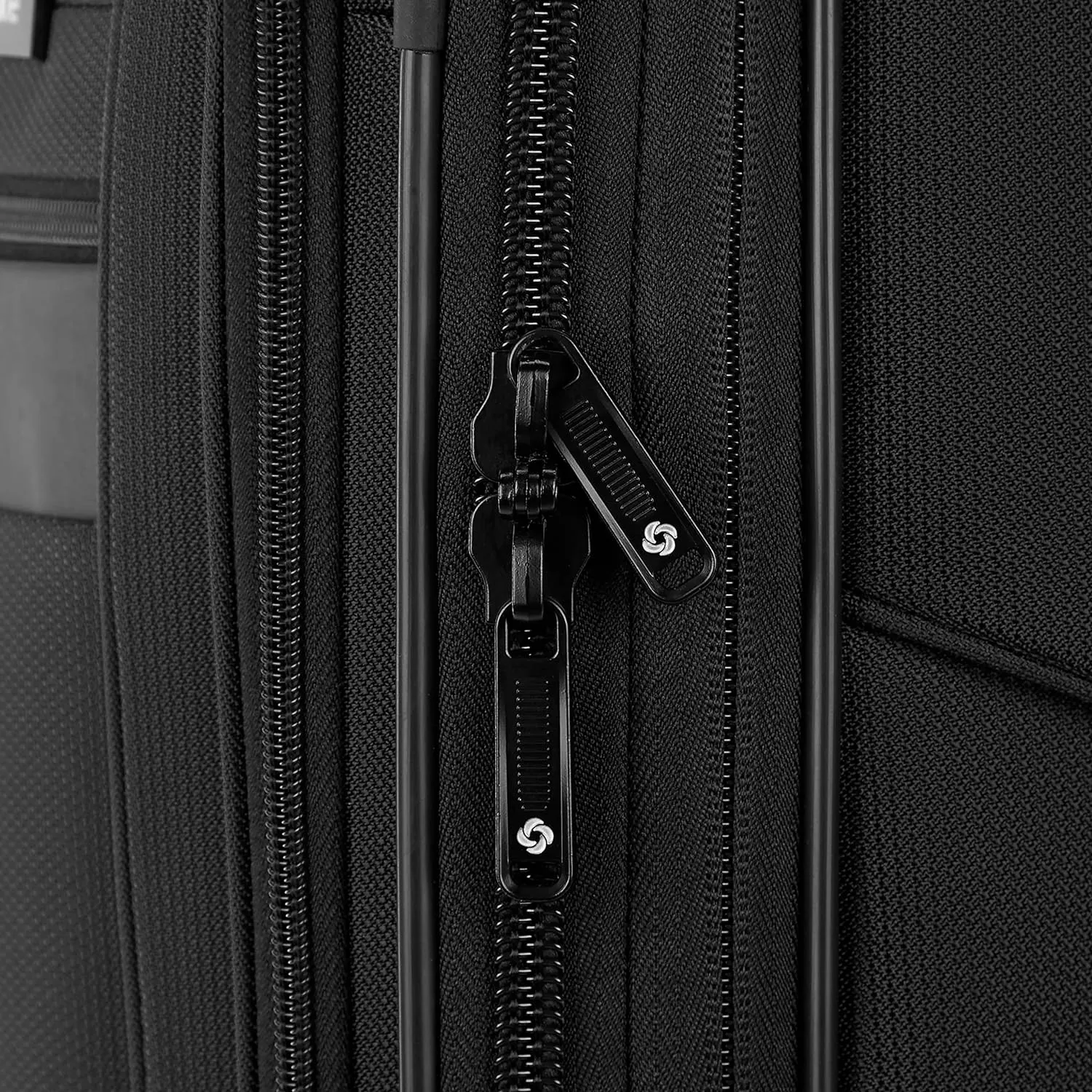 Samsonite Ascella 3.0 Softside Expandable Luggage with Spinner Wheels, Large Exp Spinner, Black