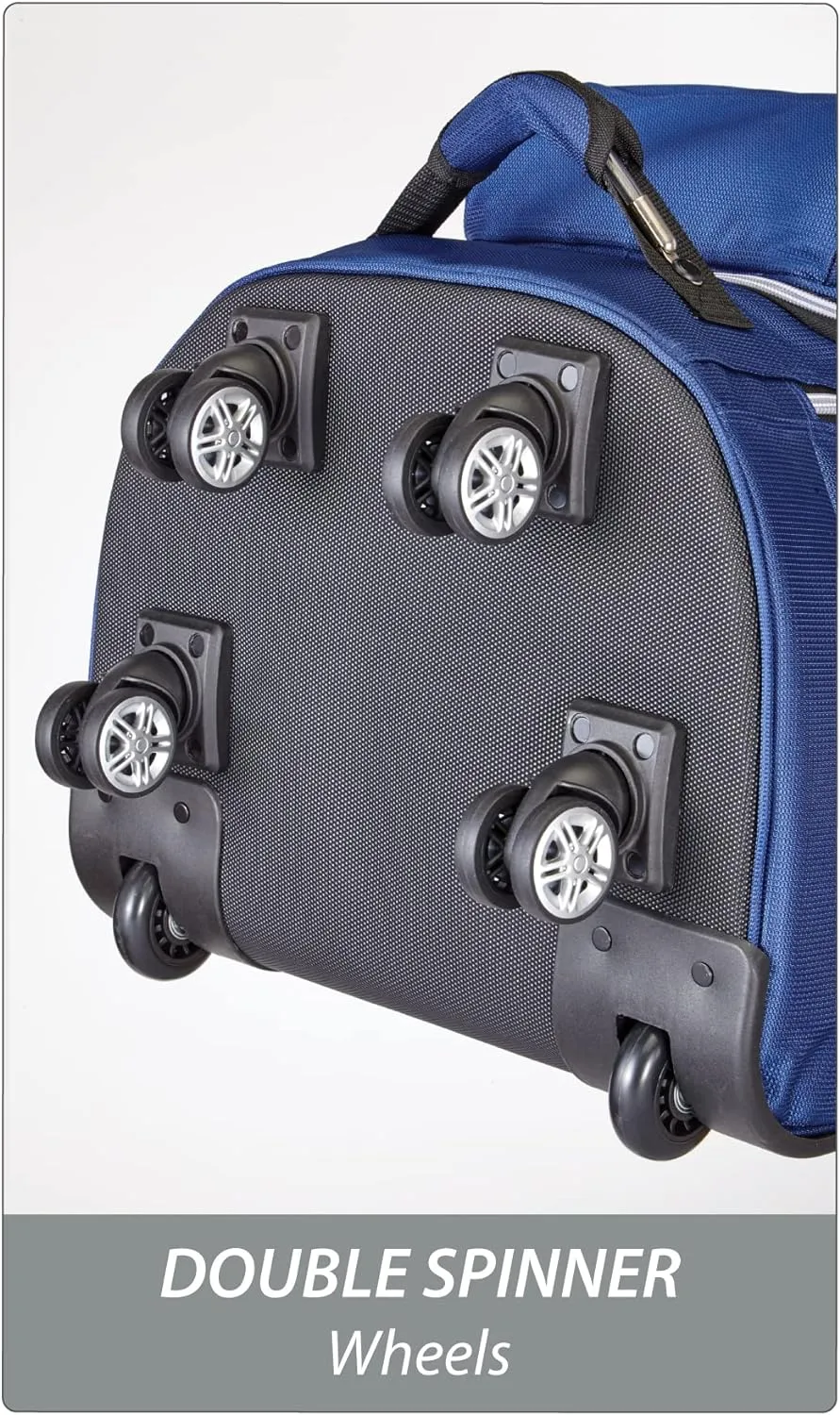 Samsonite Quilted Golf Travel Cover with Spinner Wheels and Detachable Shoe Bag
