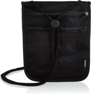 Samsonite RFID Security Neck Pouch, Black, One Size