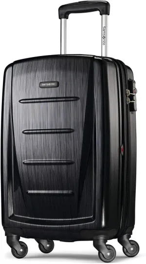 Samsonite Winfield 2 Hardside Expandable Luggage with Spinner Wheels, Brushed Anthracite, Carry-On 20-Inch
