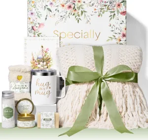 Self Care Gifts for Women Get Well Soon Gifts, Birthday Gifts for Women Care Package, Sympathy Gift Baskets Spa Gifts Thinking of You Mothers Day Inspirational Gifts for Mom Her Wife Friend Grandma