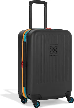 Sherpani Meridian, 29 Inch Travel Hardside Luggage, Durable Hardshell Luggage, Expandable Suitcase with 4 Double Spinner Wheels, Checked Luggage for Women (Chromatic)
