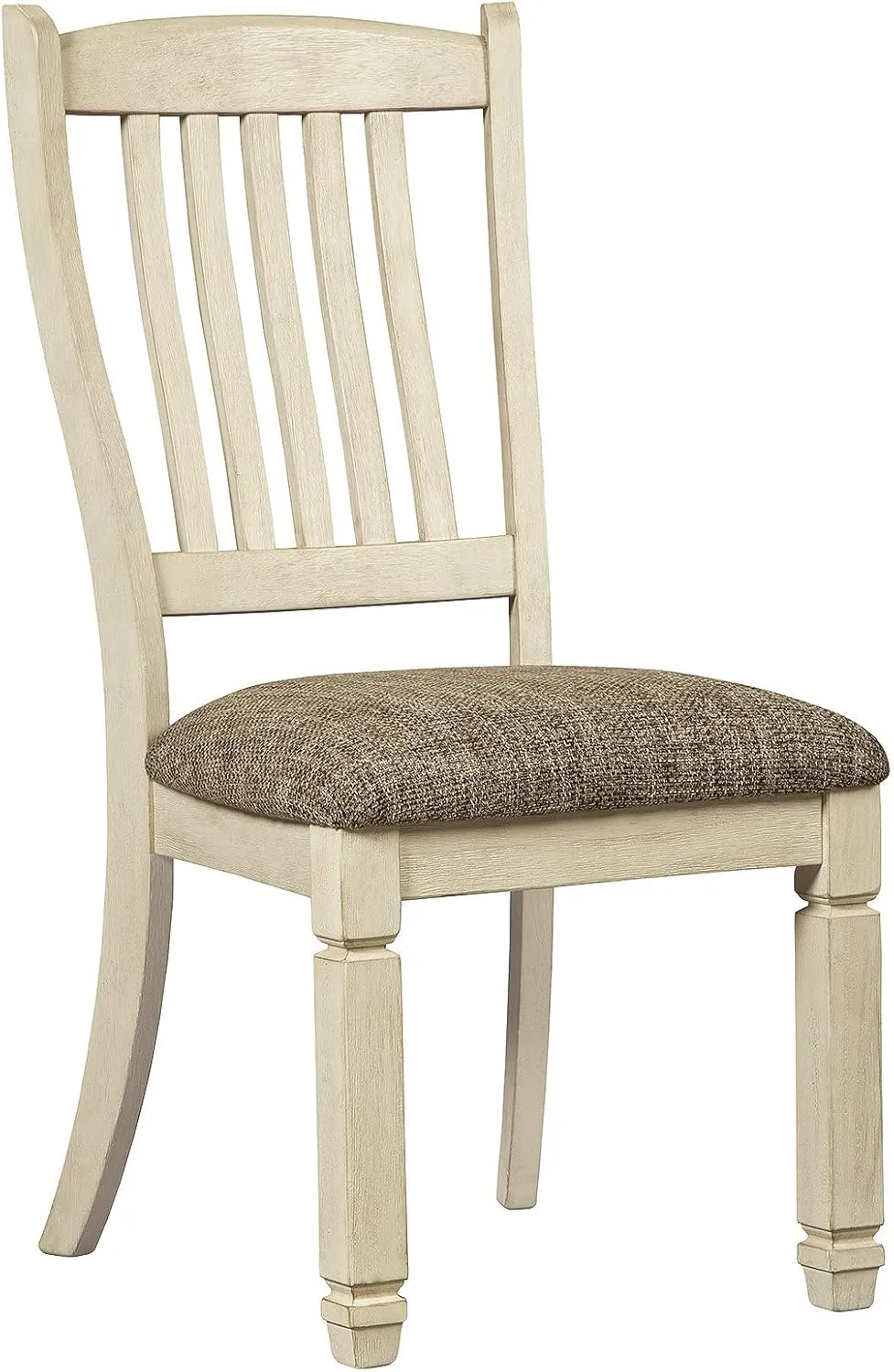 Signature Design by Ashley Bolanburg 20" Upholstered Dining Room Chair, Set of 2, Antique White