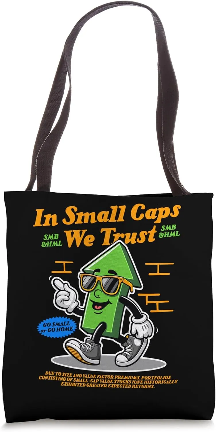 Small Cap Value Investor Stock Market Enthusiast Finance Tote Bag