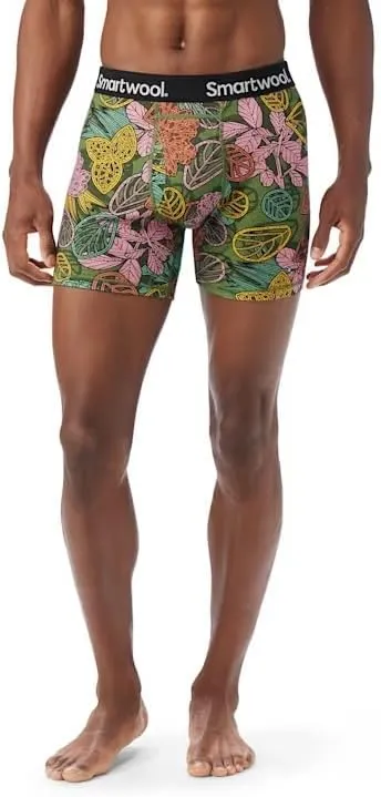 Smartwool Men's Merino Print Boxer Brief Boxed