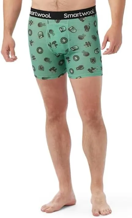 Smartwool Men's Merino Print Boxer Brief Boxed