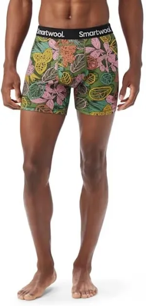 Smartwool Men's Merino Print Boxer Brief Boxed