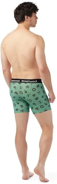 Smartwool Men's Merino Print Boxer Brief Boxed