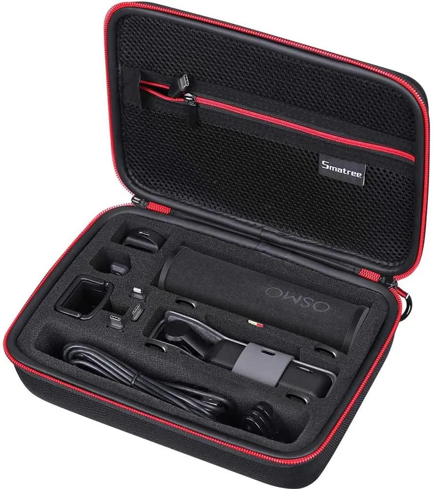 Smatree 3.6 L Hard Carrying Case Compatible with DJI Osmo Pocket 2/Osmo Pocket - Fit for Osmo Pocket Charging Case