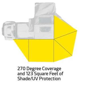 Smittybilt Overlanding 270 Degree Awning - Driver Side