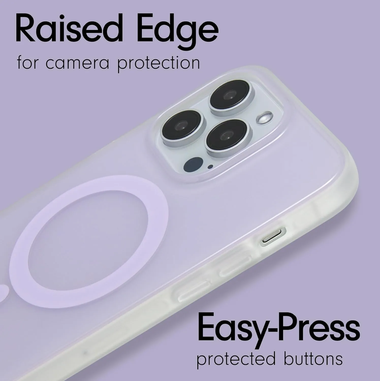 Sonix Case for iPhone 14 Pro | Compatible with Magsafe | 10ft Drop Tested | Jelly Lavender
