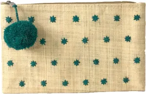 Sophia Star Polka Dot Slim Clutch