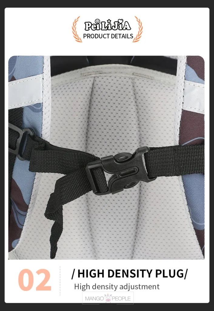 Space Theme Large Capacity Backpack for School And College Students