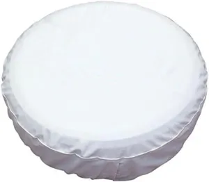 Spare Tire Covers 16 inch PVC Leather White Wheel Tire Cover Rim Protector for RV Jeep Toyota RAV4 Honda CRV All Cars (16" for Diameter 29"-31")