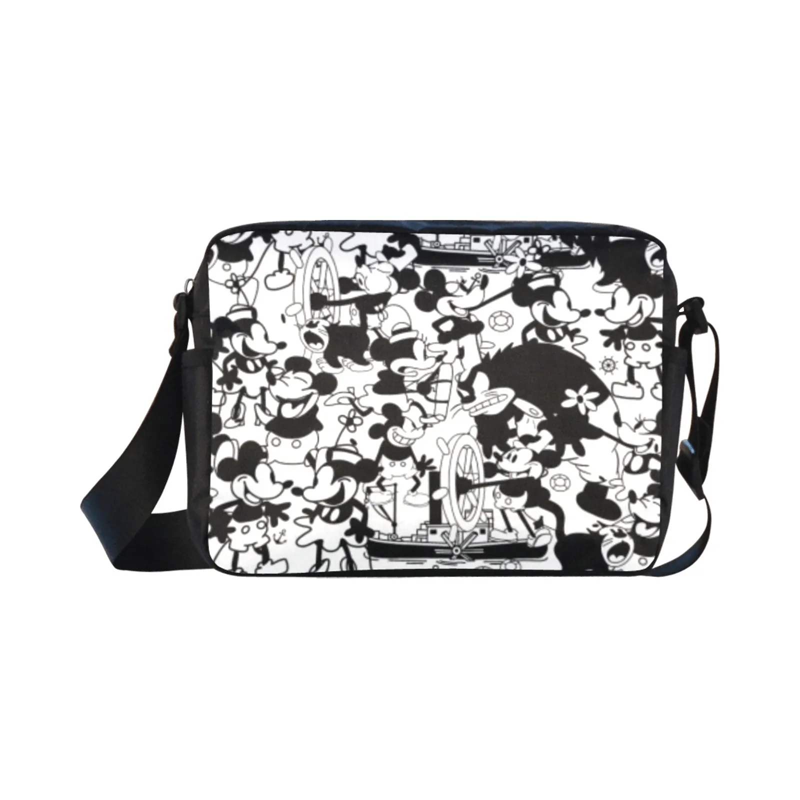 Steamboat Willie - One-Sided Crossbody Nylon Bag