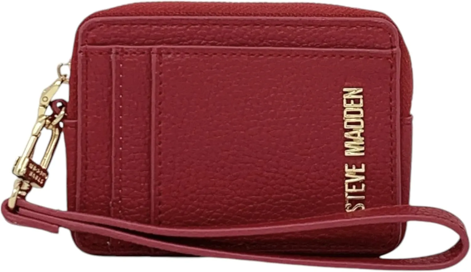 Steve Madden Bpipper Zip Around Card Case Wristlet