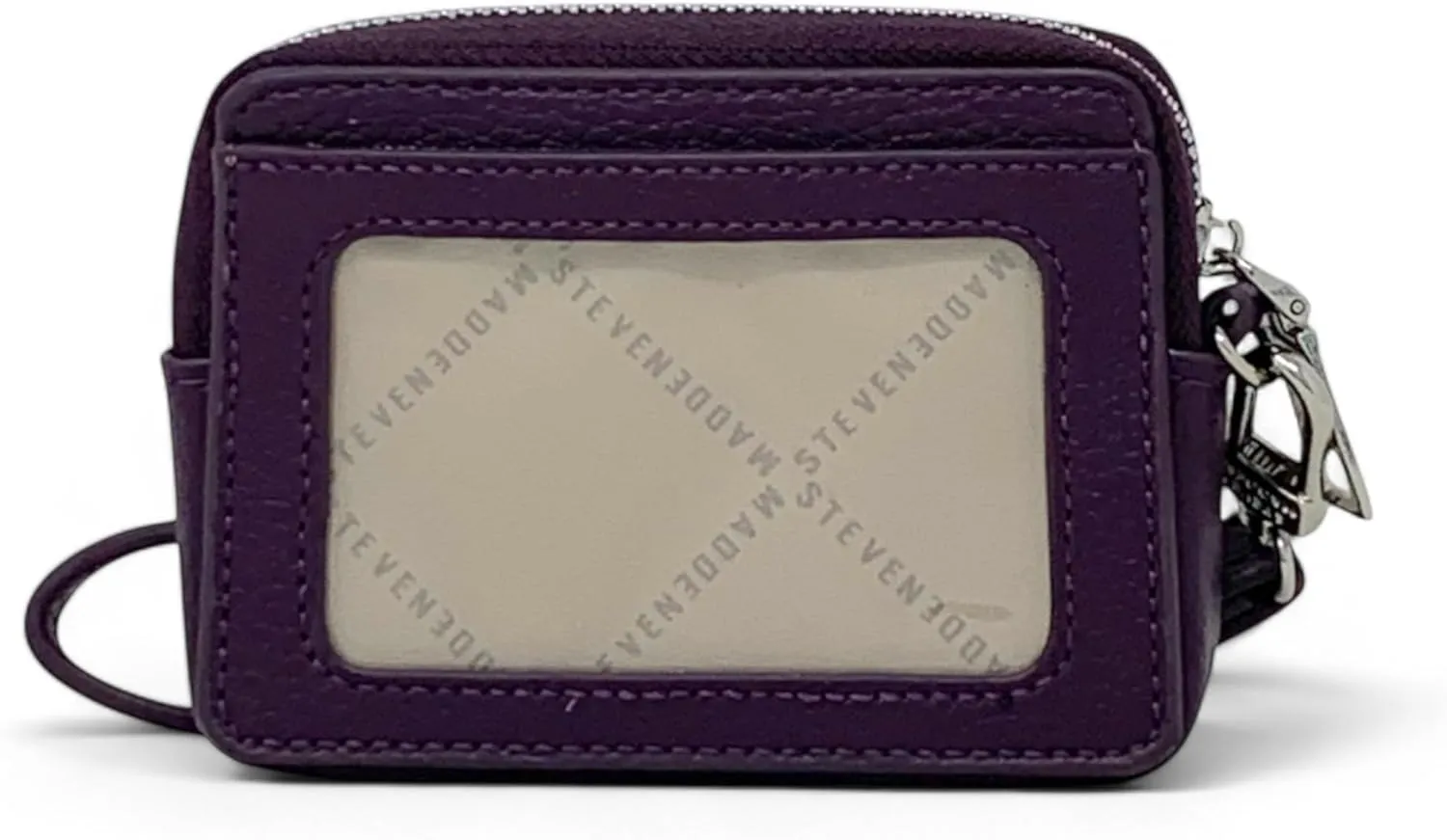 Steve Madden Bpipper Zip Around Card Case Wristlet